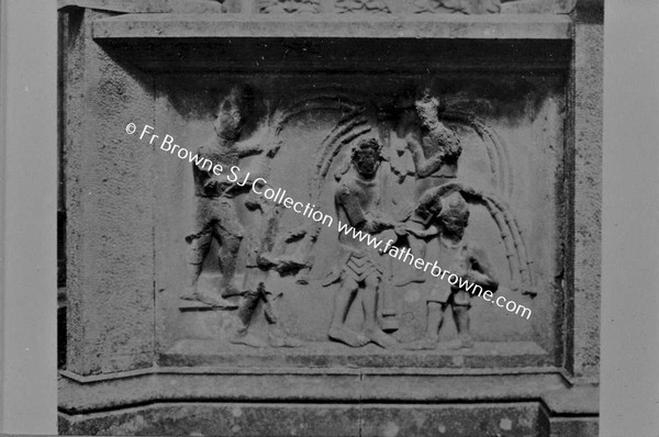 ABBEY  LEFT PANEL OF TOMB